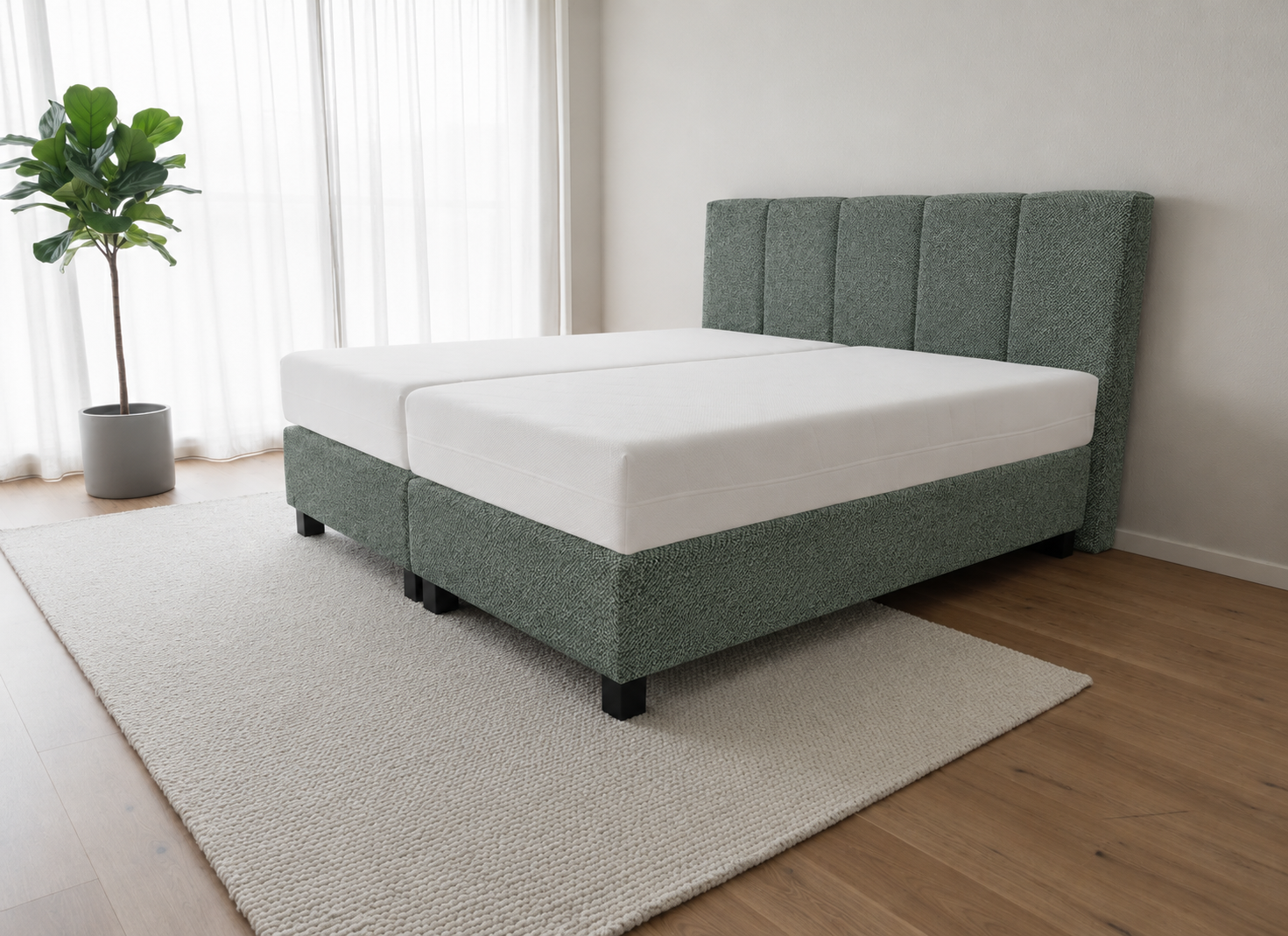 2 persoons boxspring Henson - 140cm