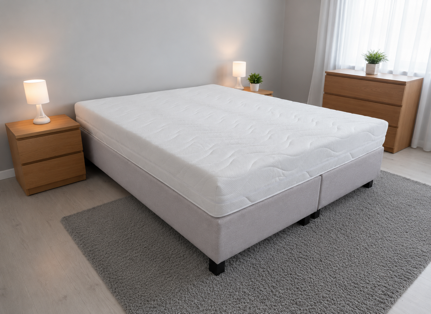 2 persoons boxspring Night basic - 180cm