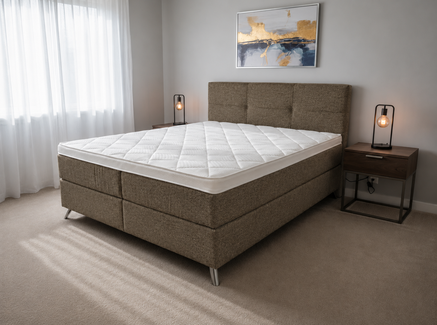 2 persoons boxspring Vital Pro - 140cm