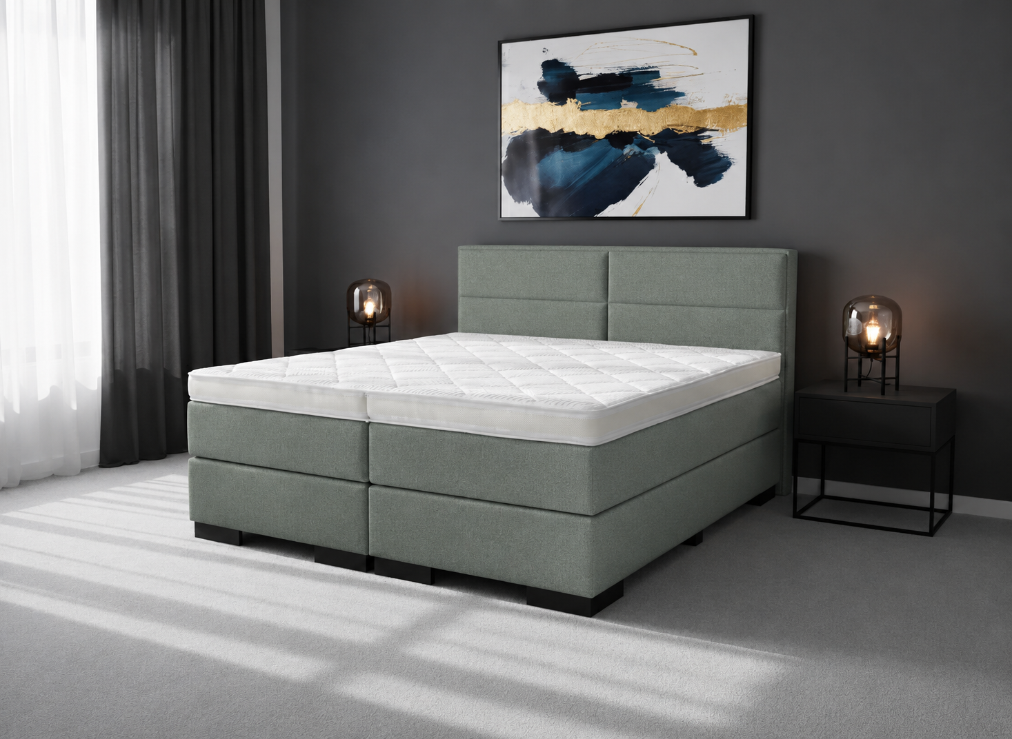 2 persoons boxspring Hyatt - 140cm