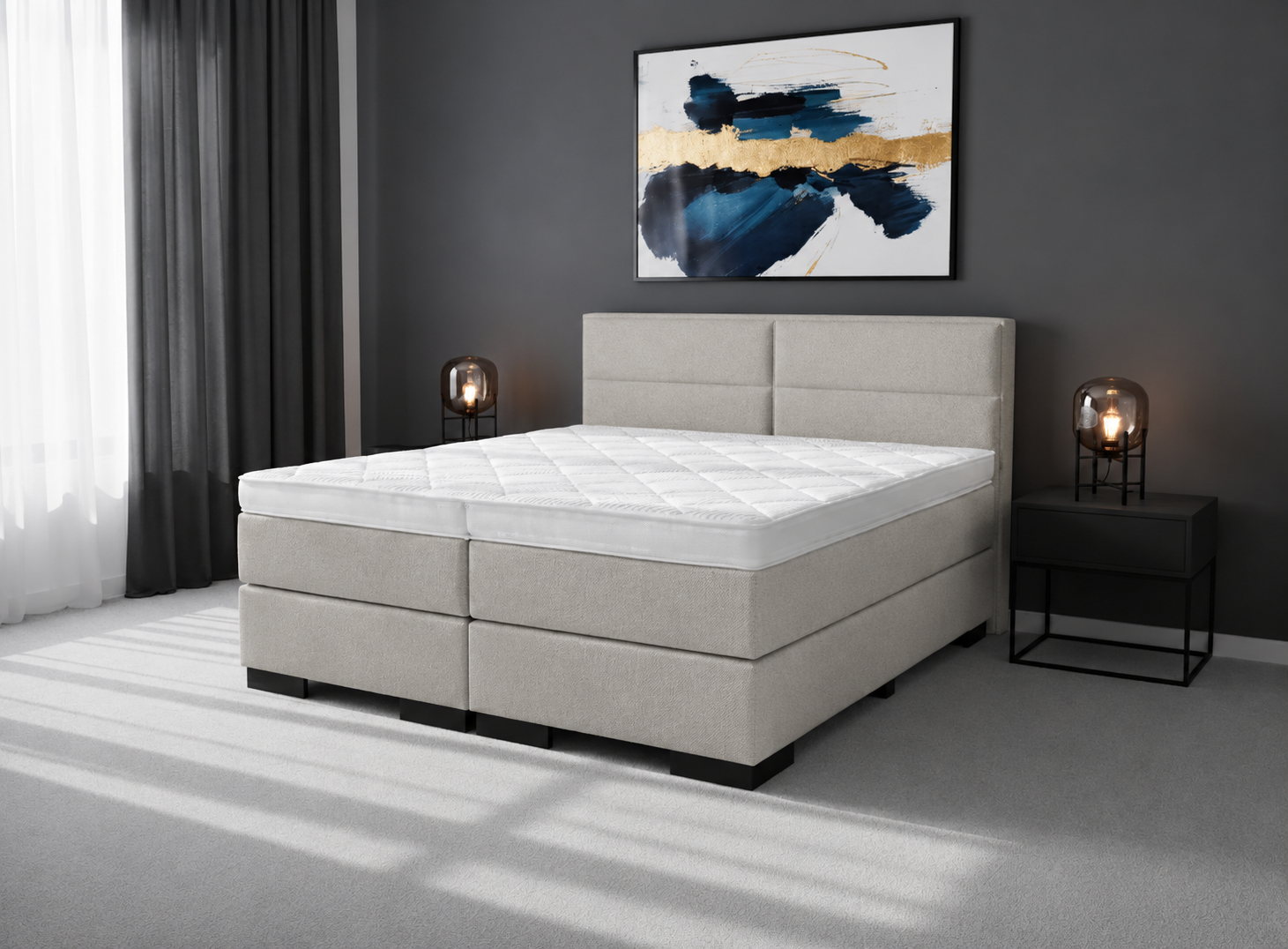2 persoons boxspring Hyatt - 140cm