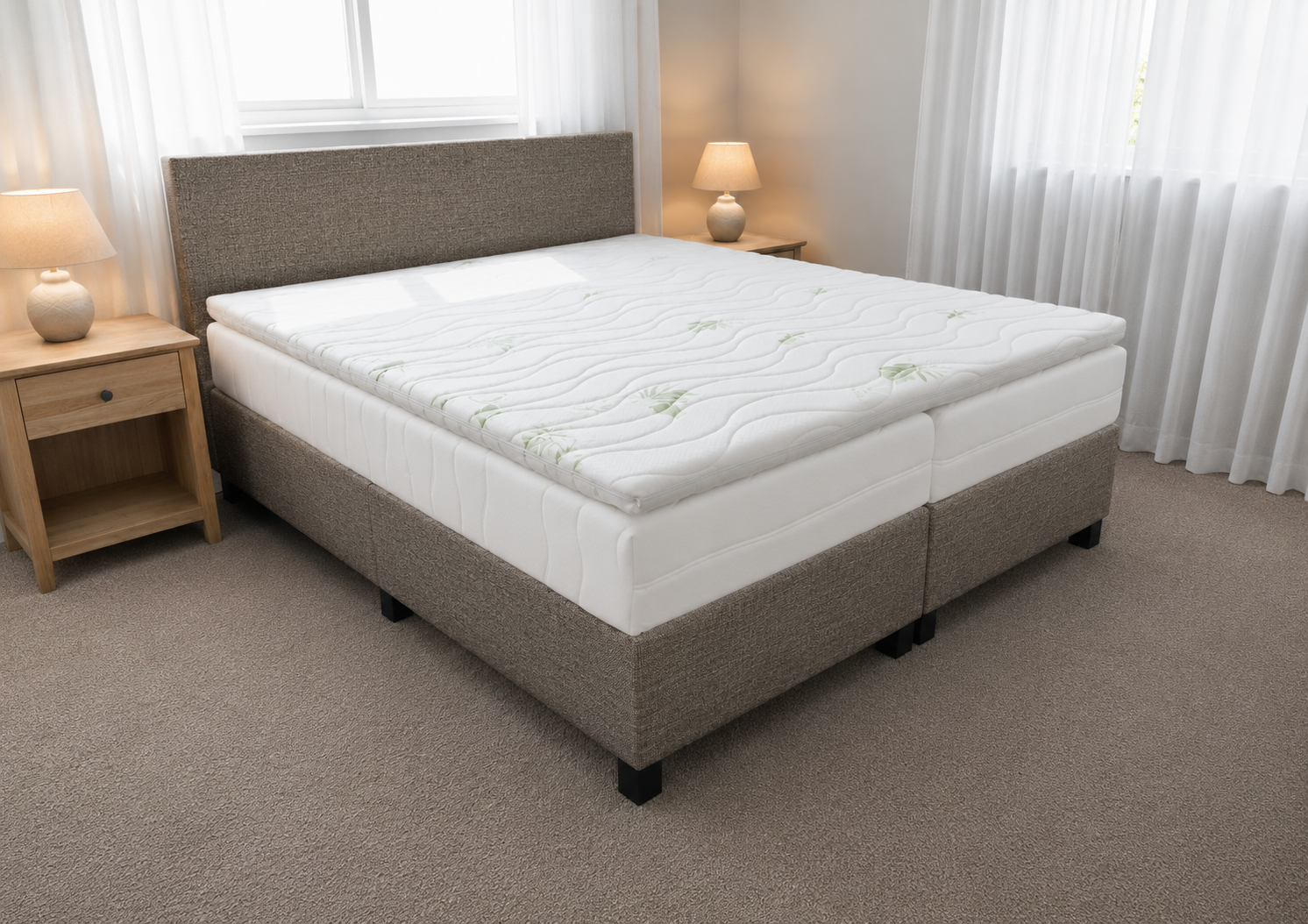 2 persoons boxspring Svenson deluxe - 180cm