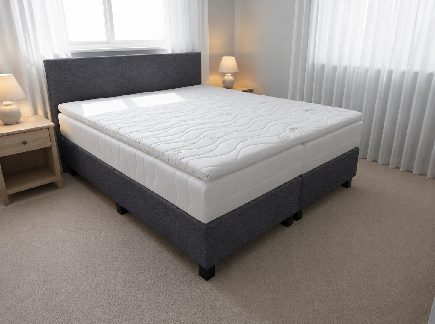 2 persoons boxspring Svenson deluxe - 180cm