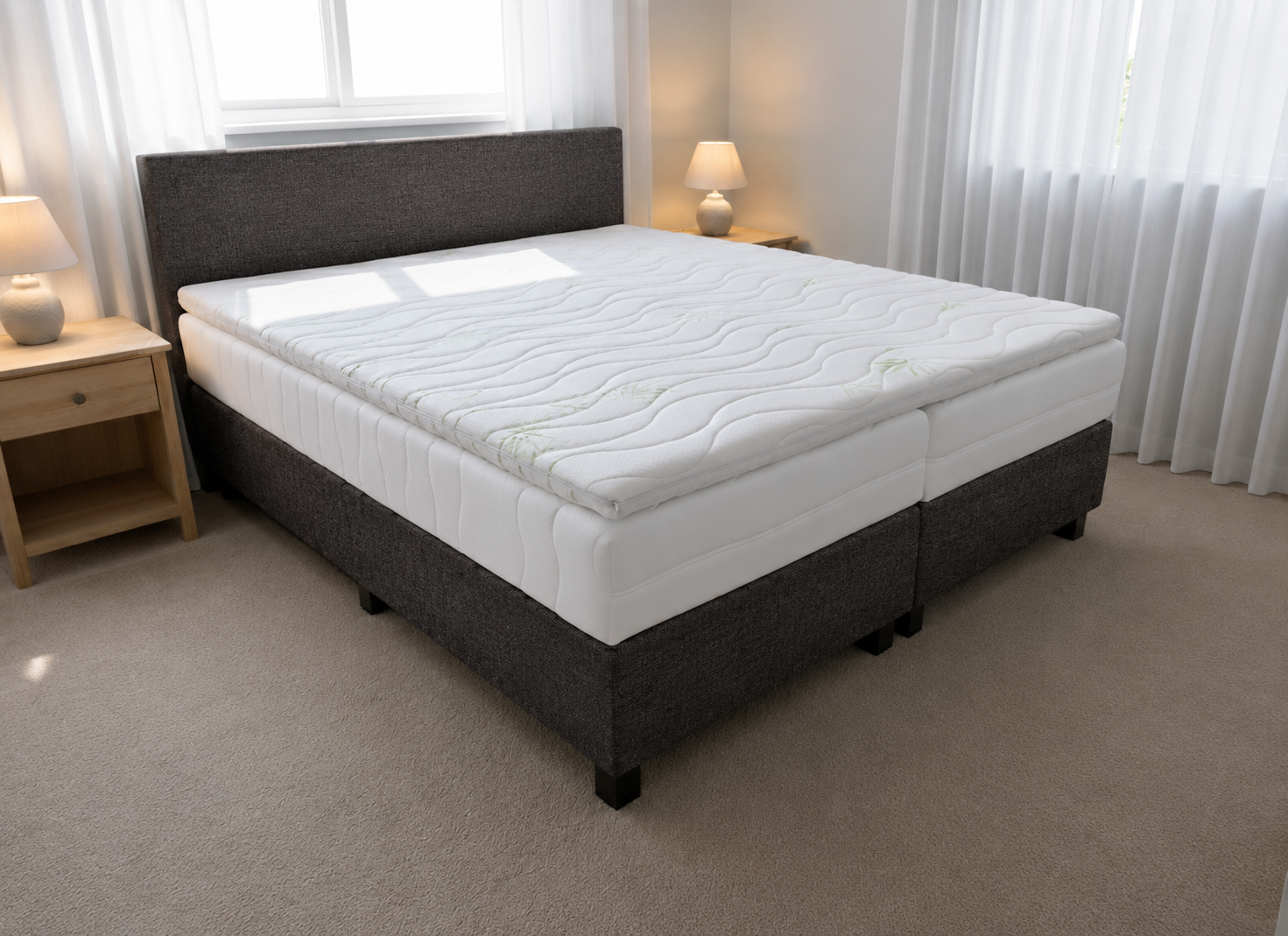 2 persoons boxspring Svenson deluxe - 160cm