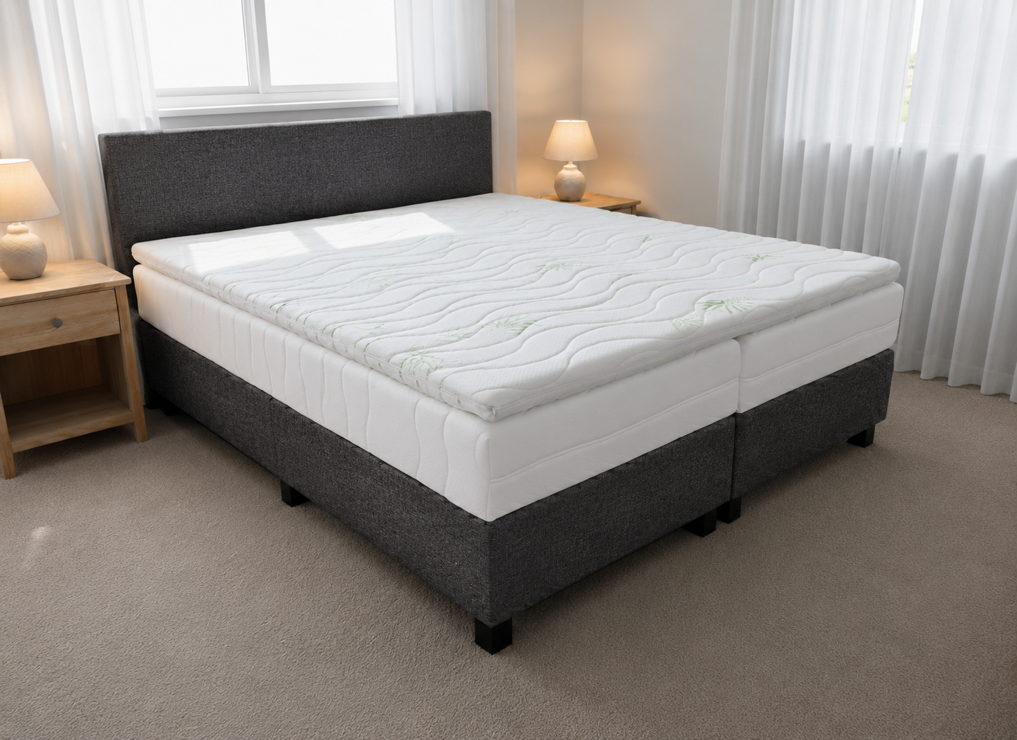 2 persoons boxspring Svenson deluxe - 160cm