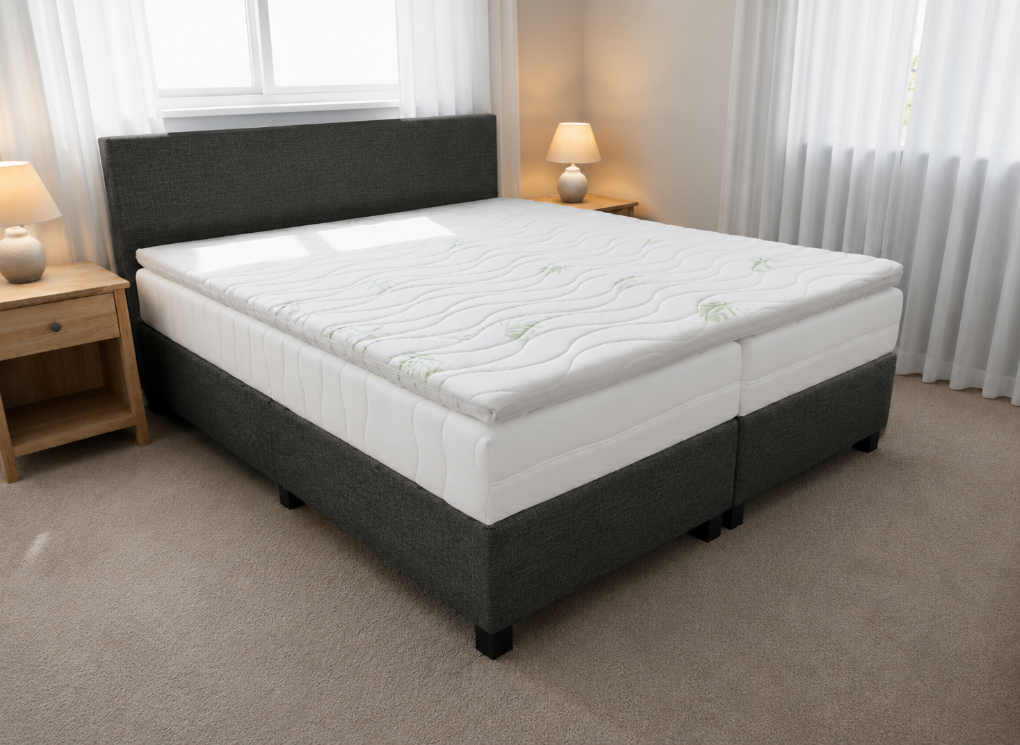 2 persoons boxspring Svenson deluxe - 160cm
