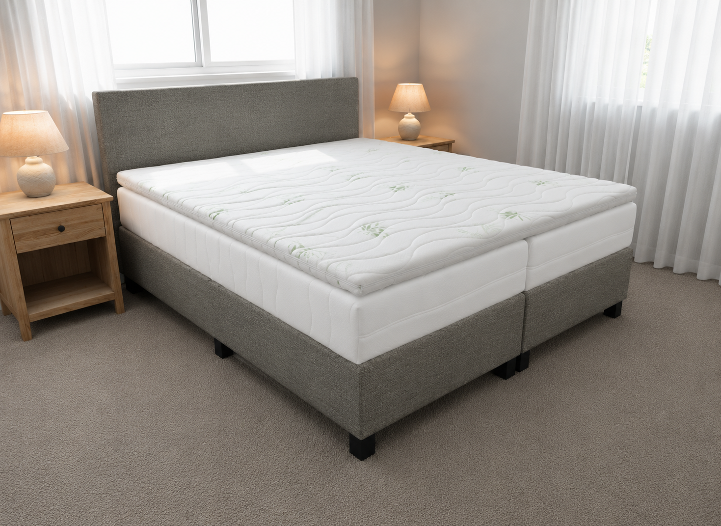 2 persoons boxspring Svenson deluxe - 160cm