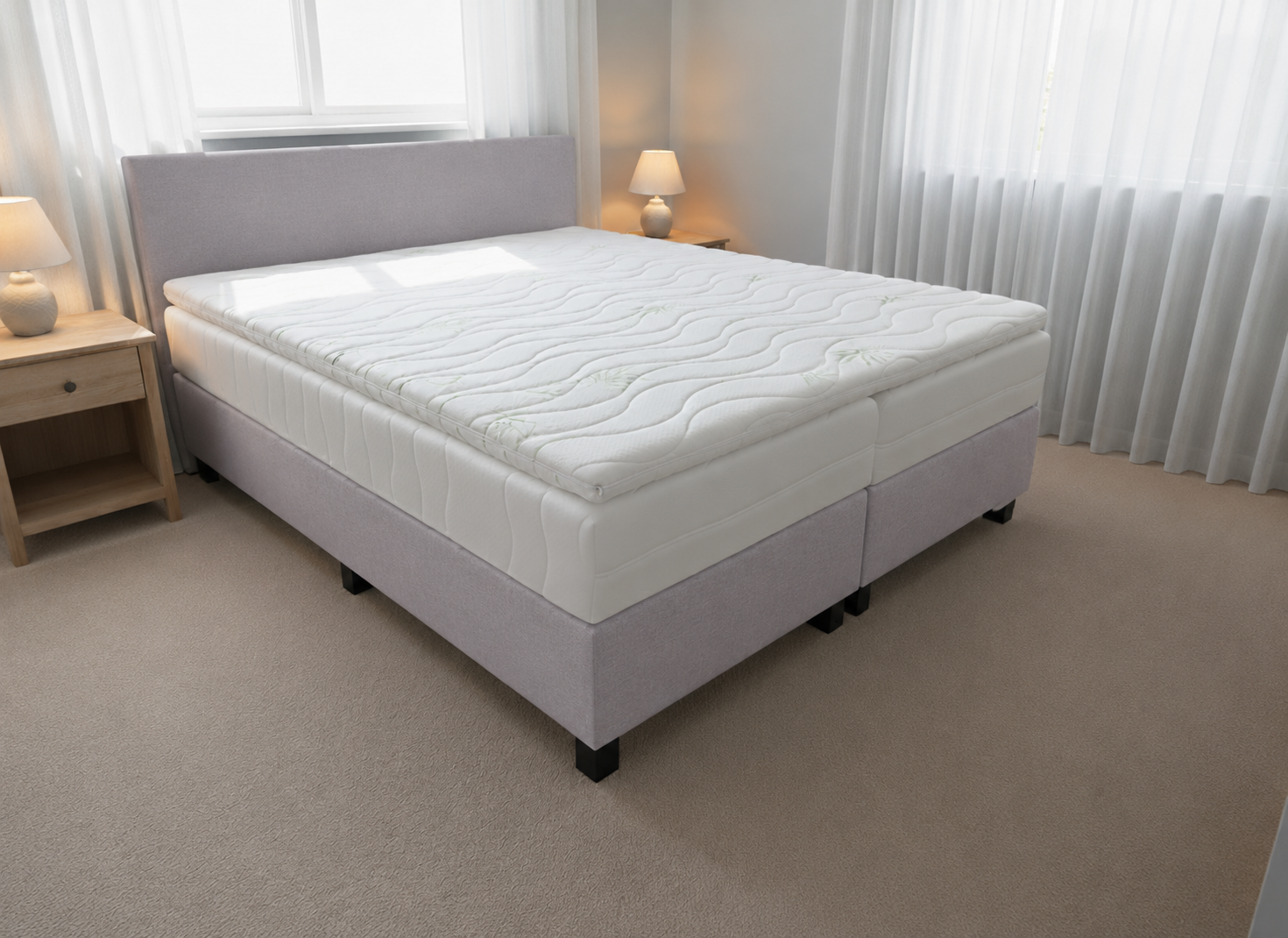 2 persoons boxspring Svenson deluxe - 160cm