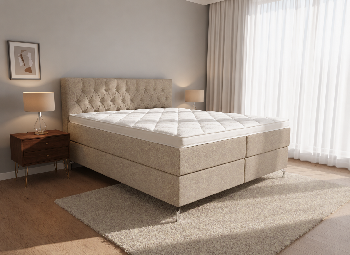 2 persoons boxspring Prestige - 160cm