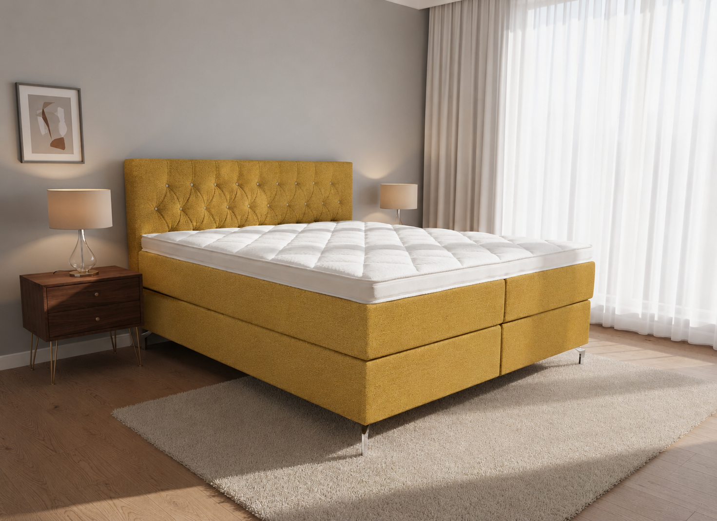 2 persoons boxspring Prestige - 140cm