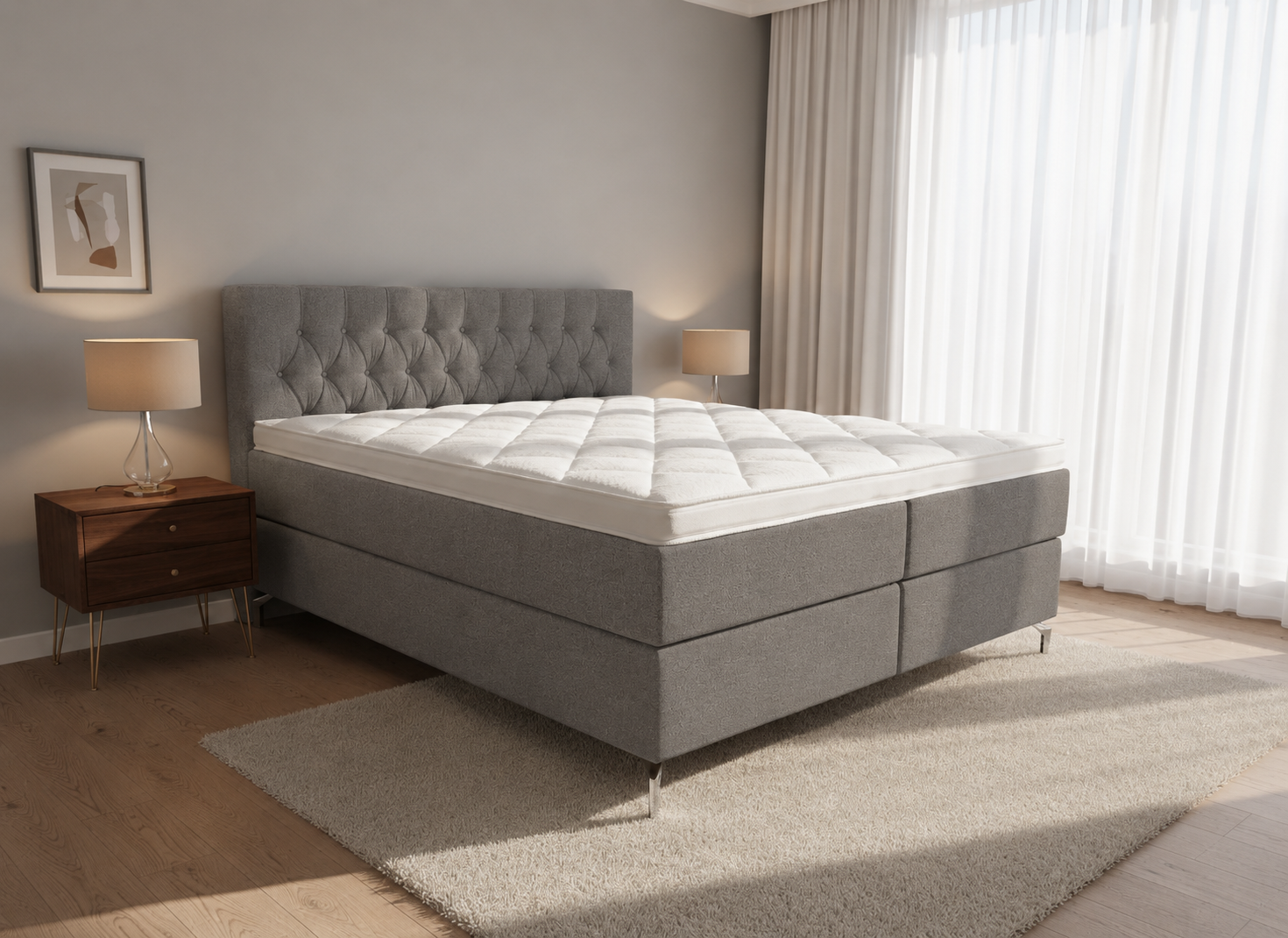 2 persoons boxspring Prestige - 140cm