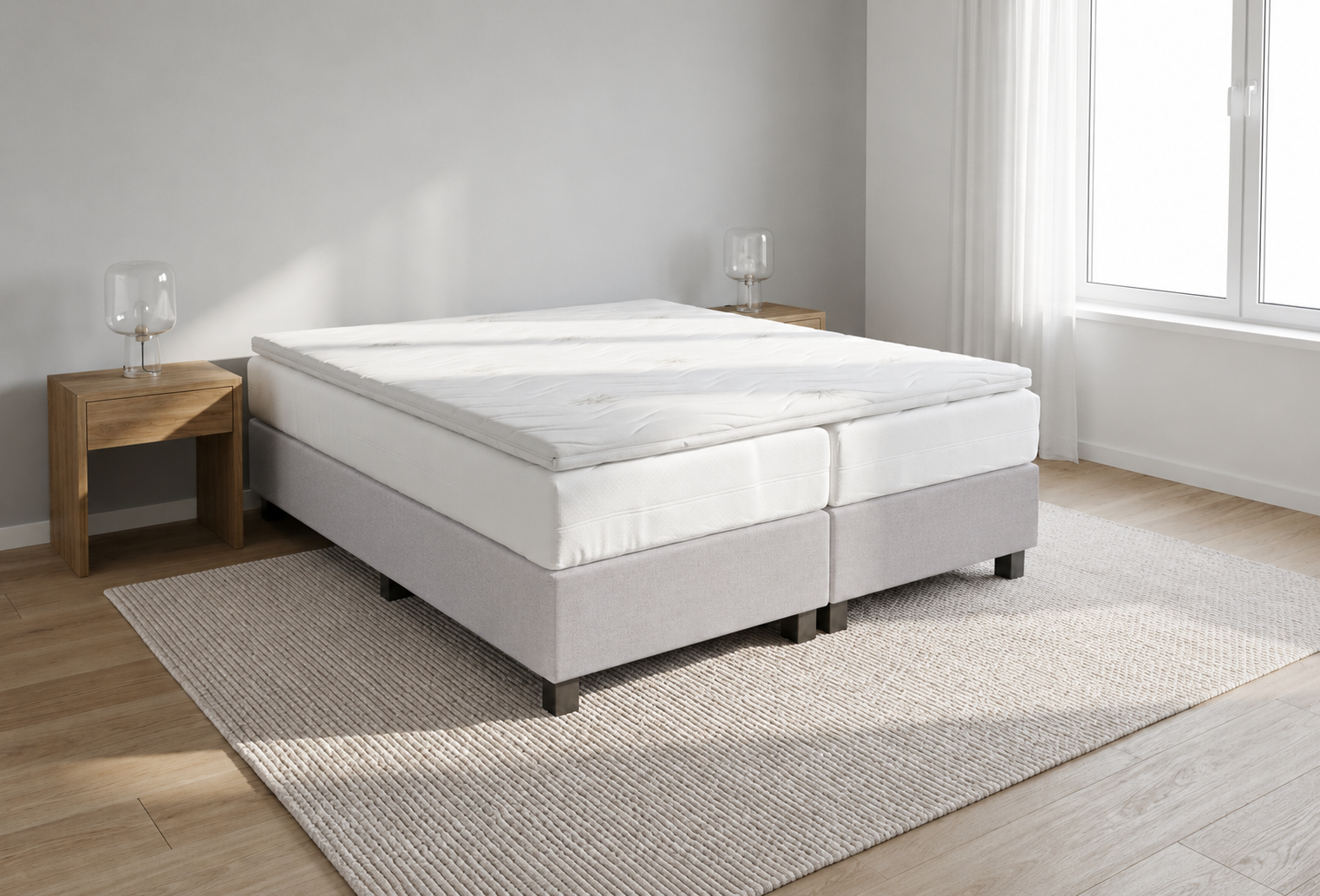 2 persoons boxspring Svenson basic - 140cm