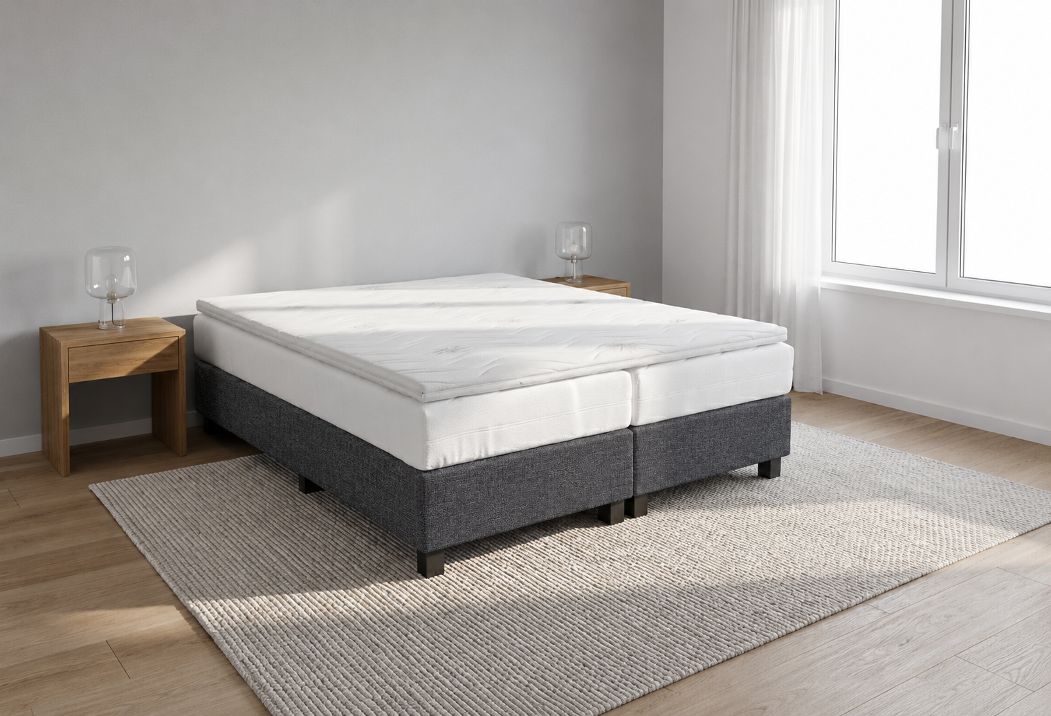 2 persoons boxspring Svenson basic - 140cm