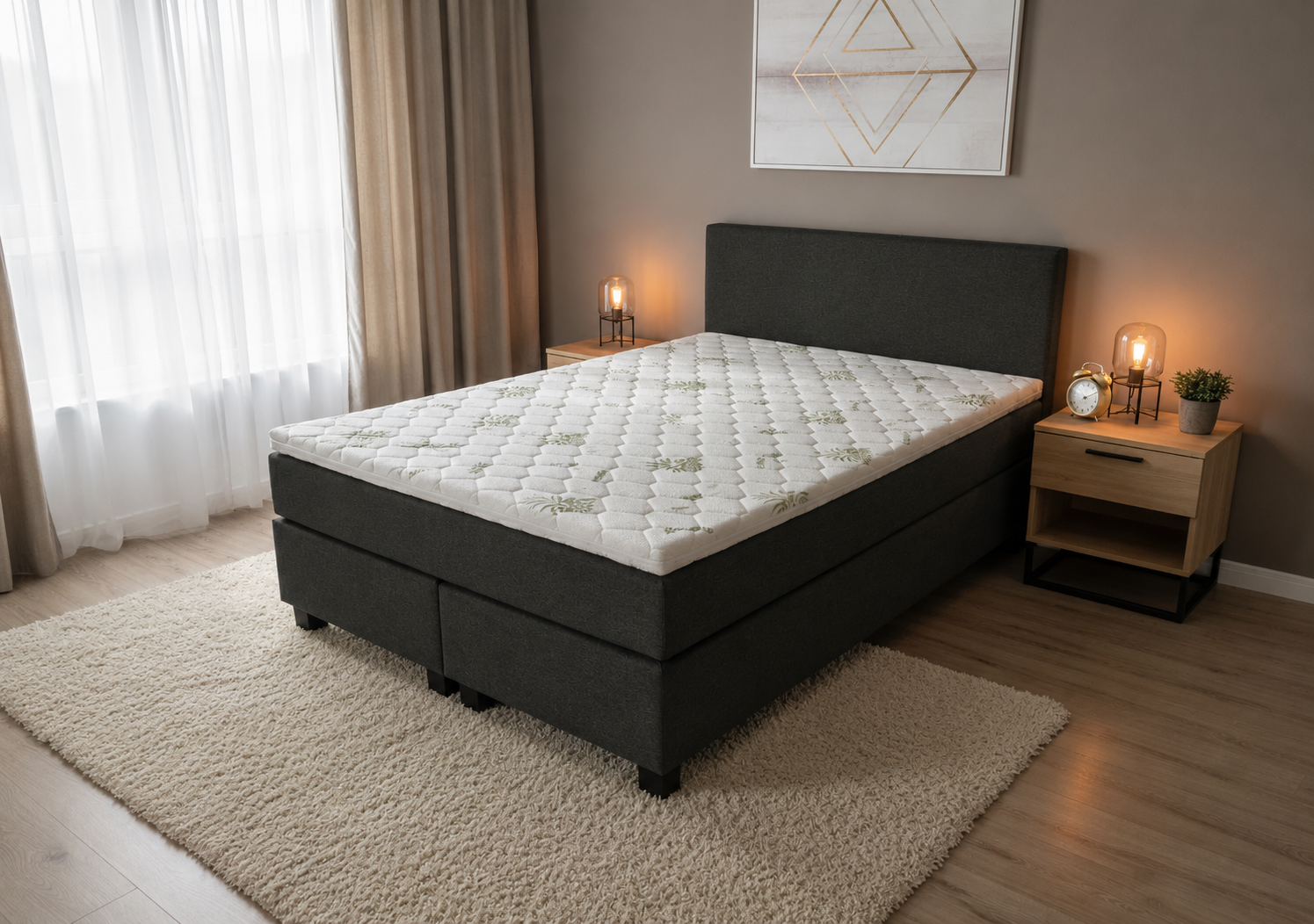 Twijfelaar boxspring Pro active - 120cm