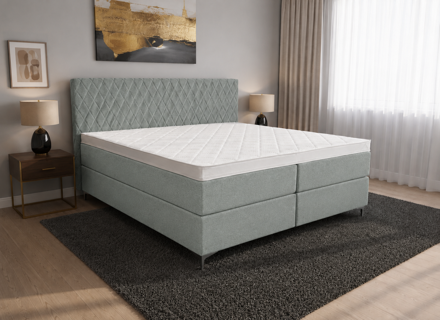 2 persoons boxspring Diresta Lusso - 180cm