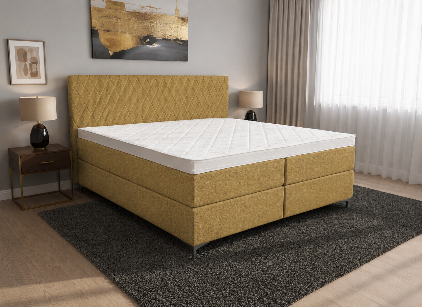 2 persoons boxspring Diresta Lusso - 180cm