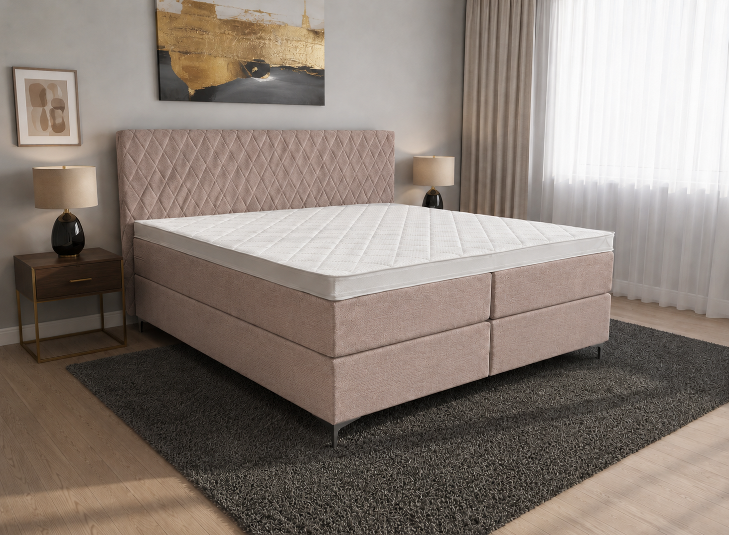 2 persoons boxspring Diresta Lusso - 180cm