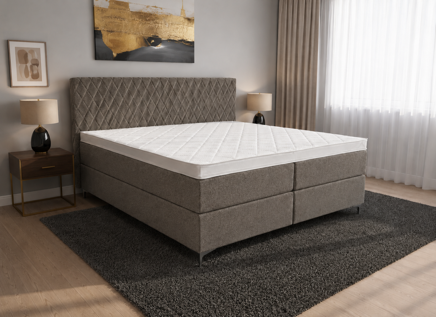2 persoons boxspring Diresta Lusso - 180cm