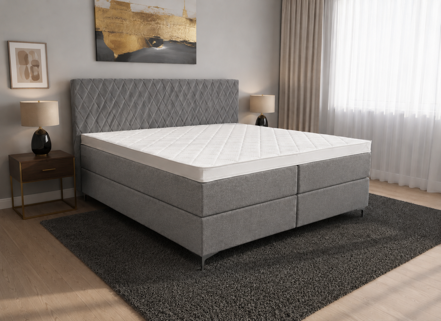 2 persoons boxspring Diresta Lusso - 180cm