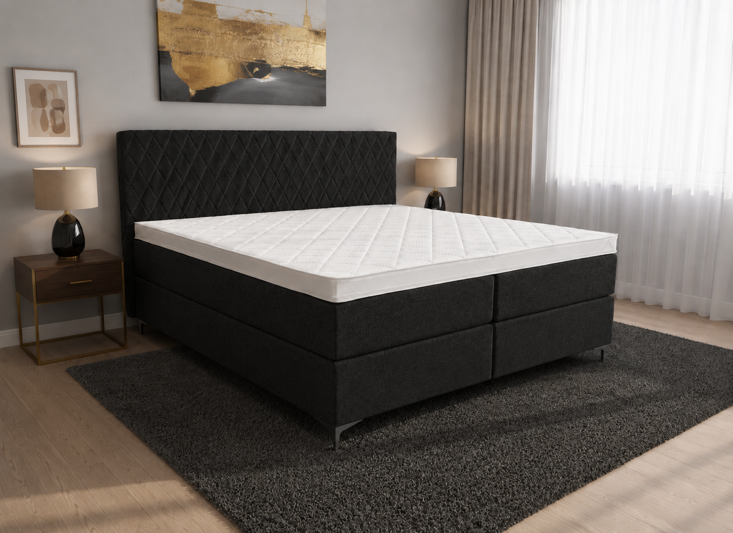 2 persoons boxspring Diresta Lusso - 180cm