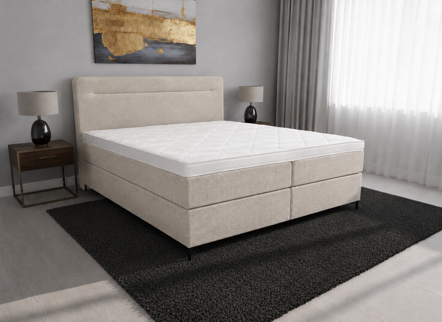 2 persoons boxspring Diresta supreme - 180cm