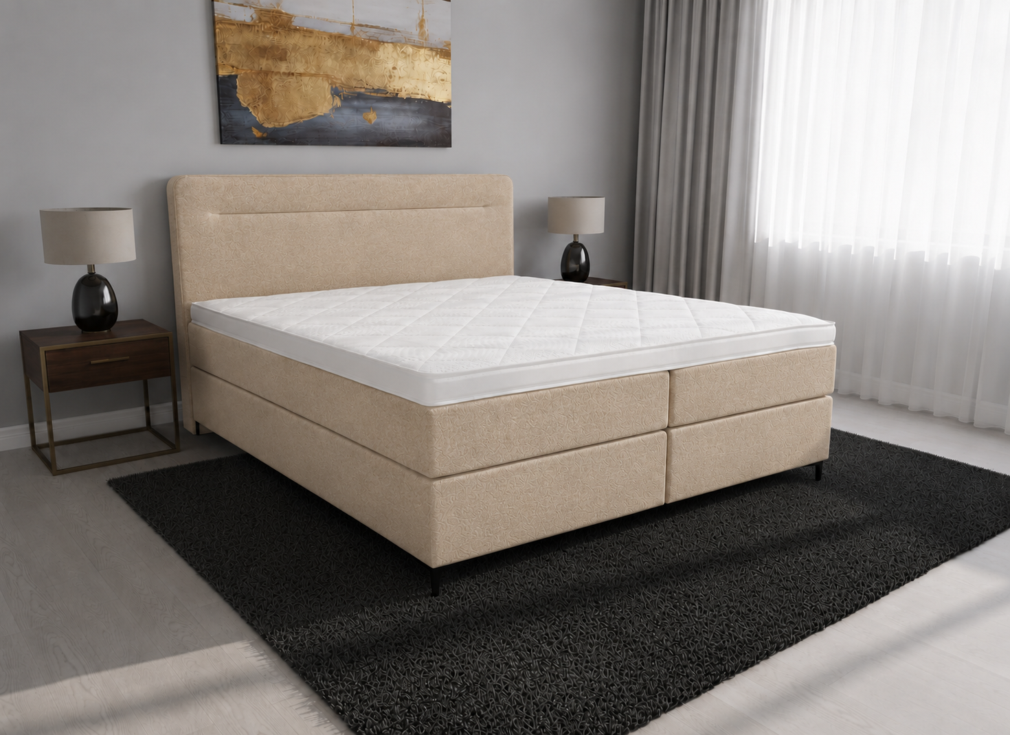 2 persoons boxspring Diresta supreme - 180cm