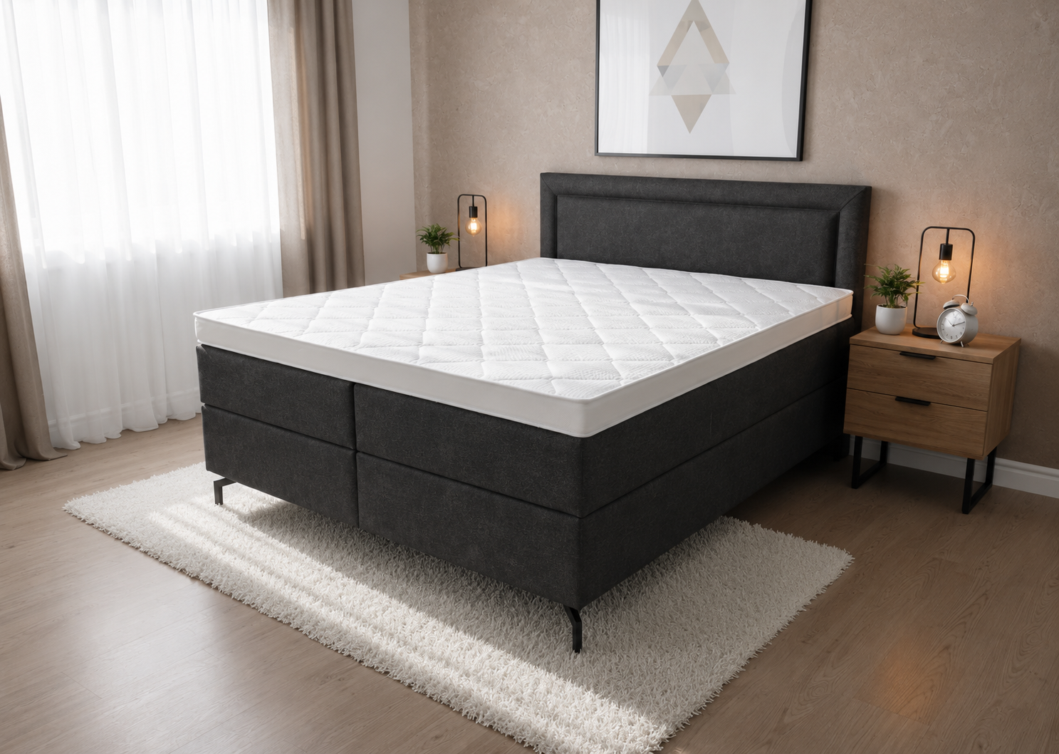 2 persoons boxspring Jazzy - 160cm