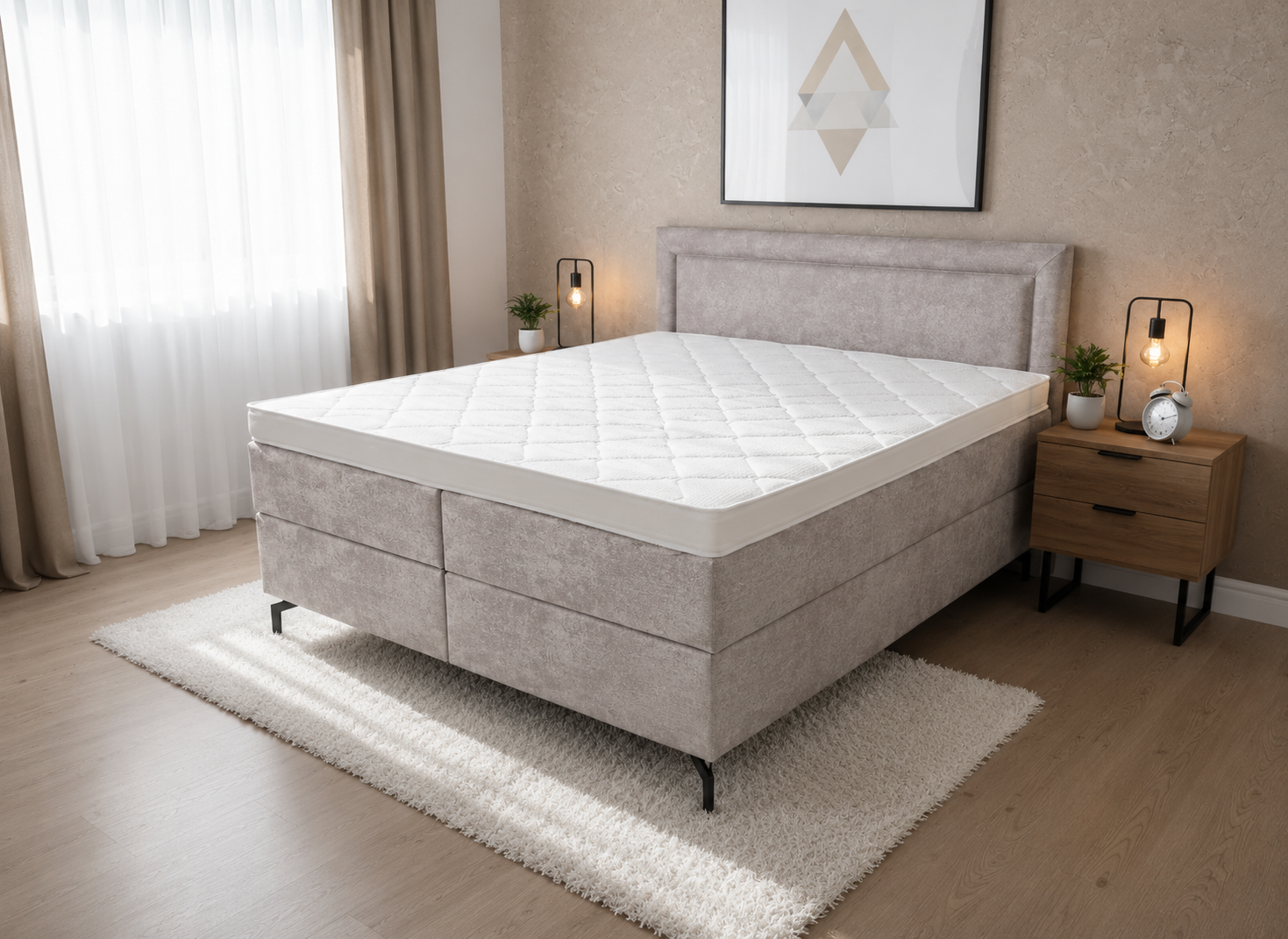 2 persoons boxspring Jazzy - 140cm