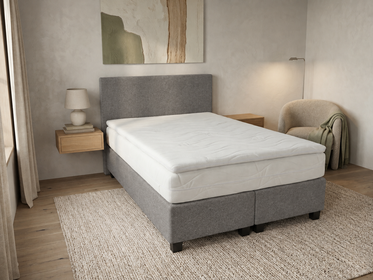 Twijfelaar boxspring Easy Deluxe - 120cm