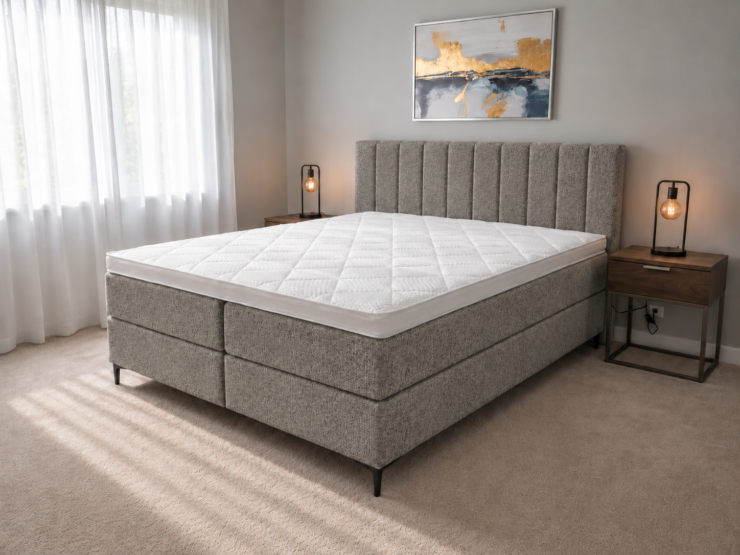 2 persoons boxspring Desiree - 180cm