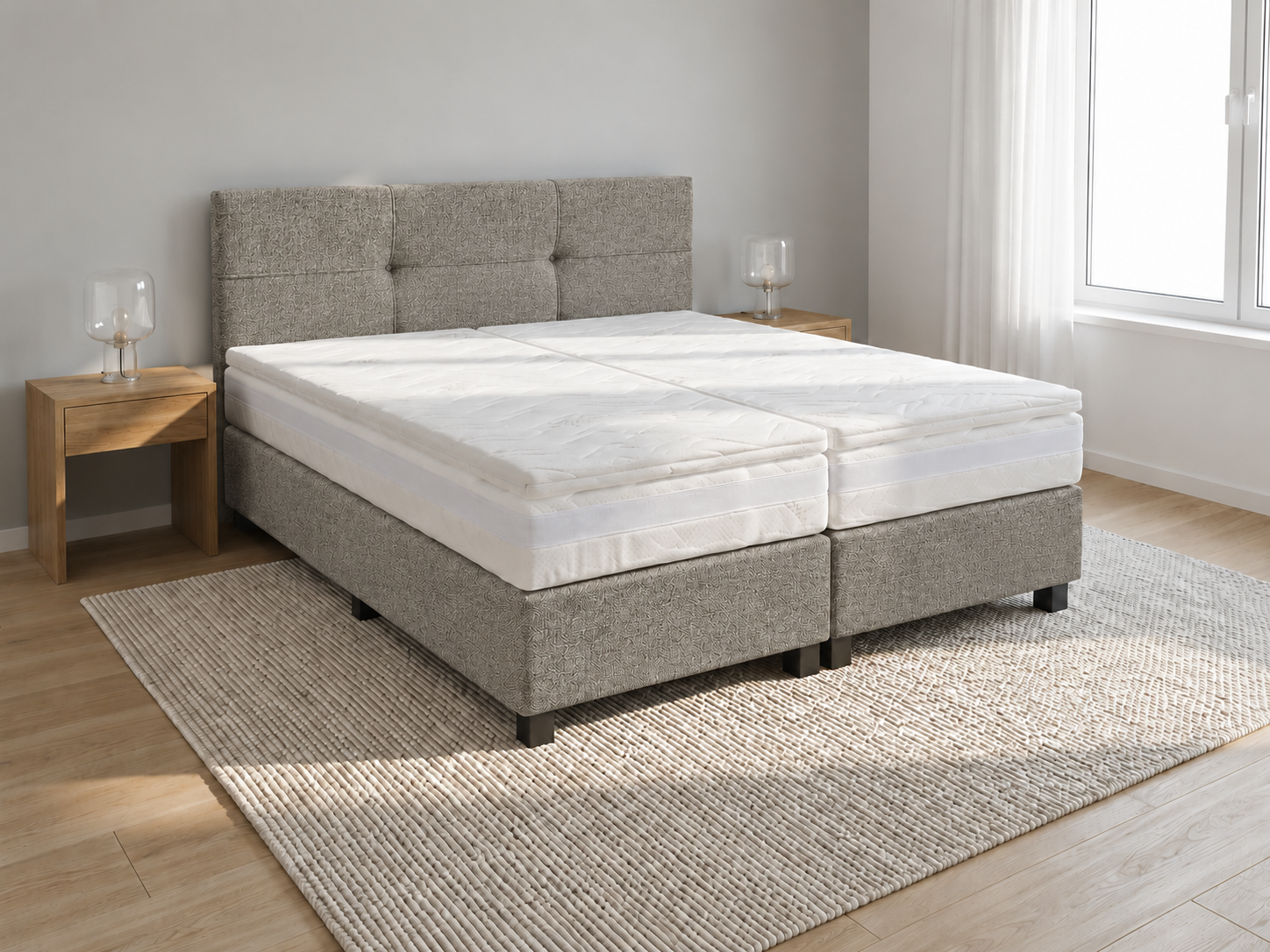 2 persoons boxspring Italia - 160cm