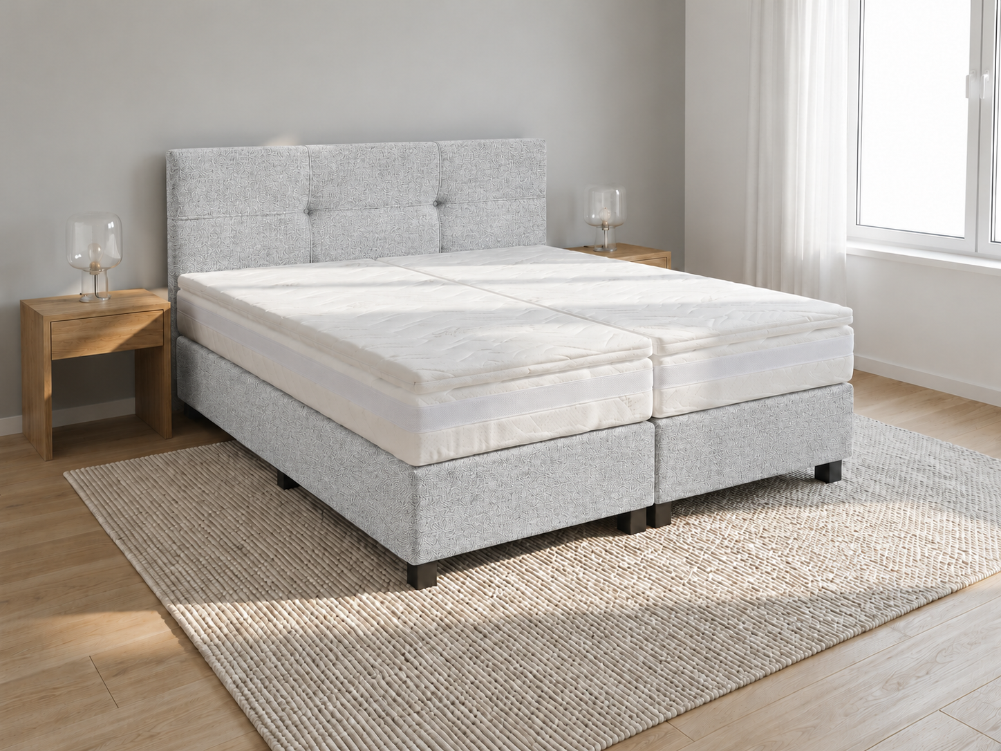 2 persoons boxspring Italia - 160cm