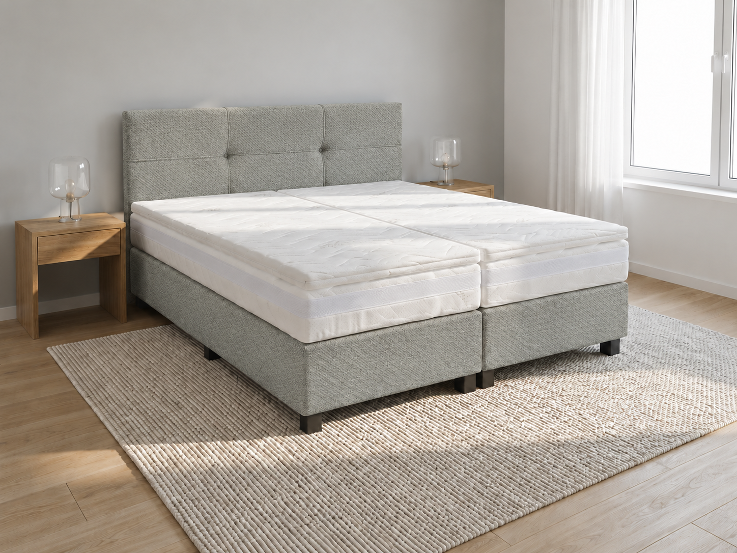 2 persoons boxspring Italia - 180cm