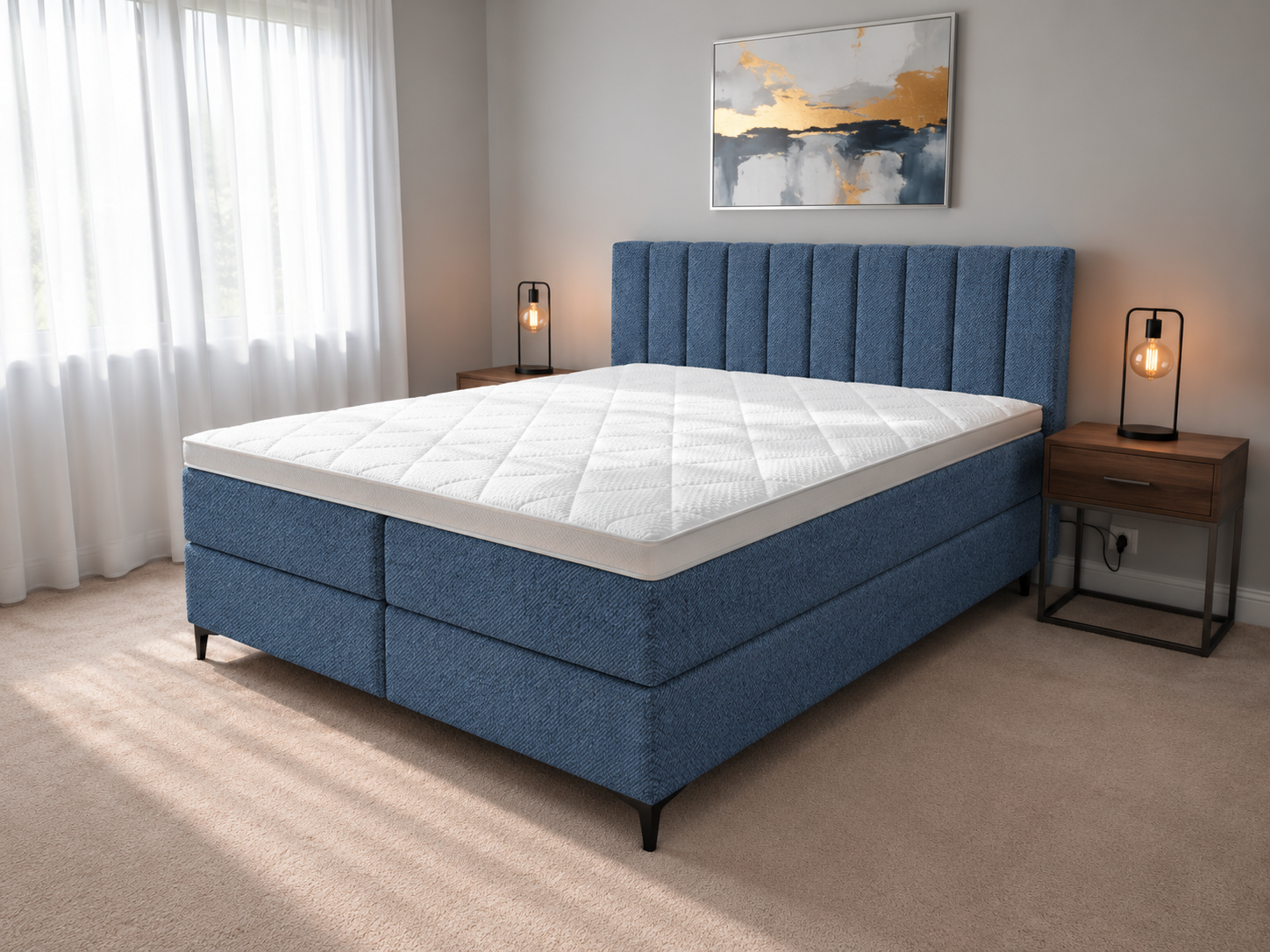2 persoons boxspring Desiree - 160cm