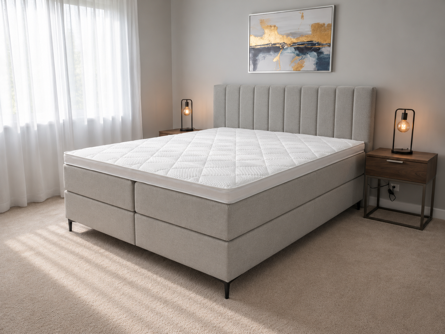 2 persoons boxspring Desiree - 160cm