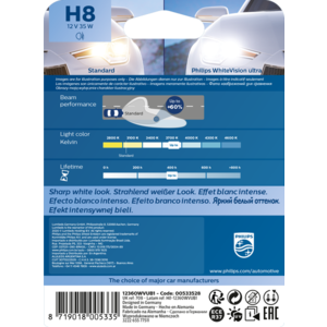 Philips Philips H8 Whitevision ULTRA