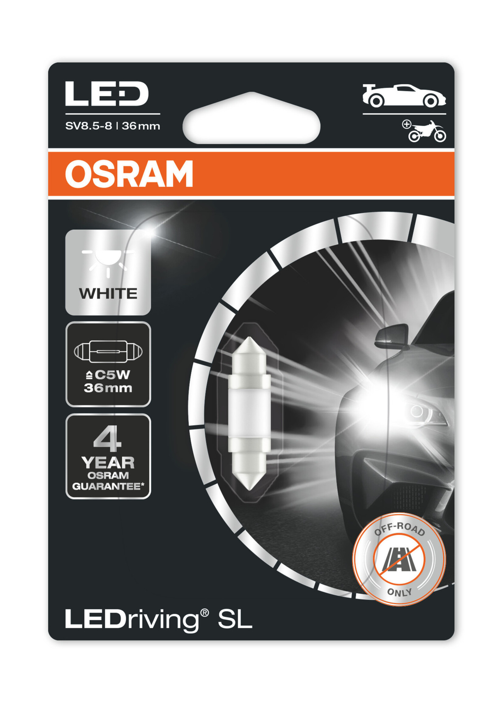 Osram Ledriving C5W 6000k