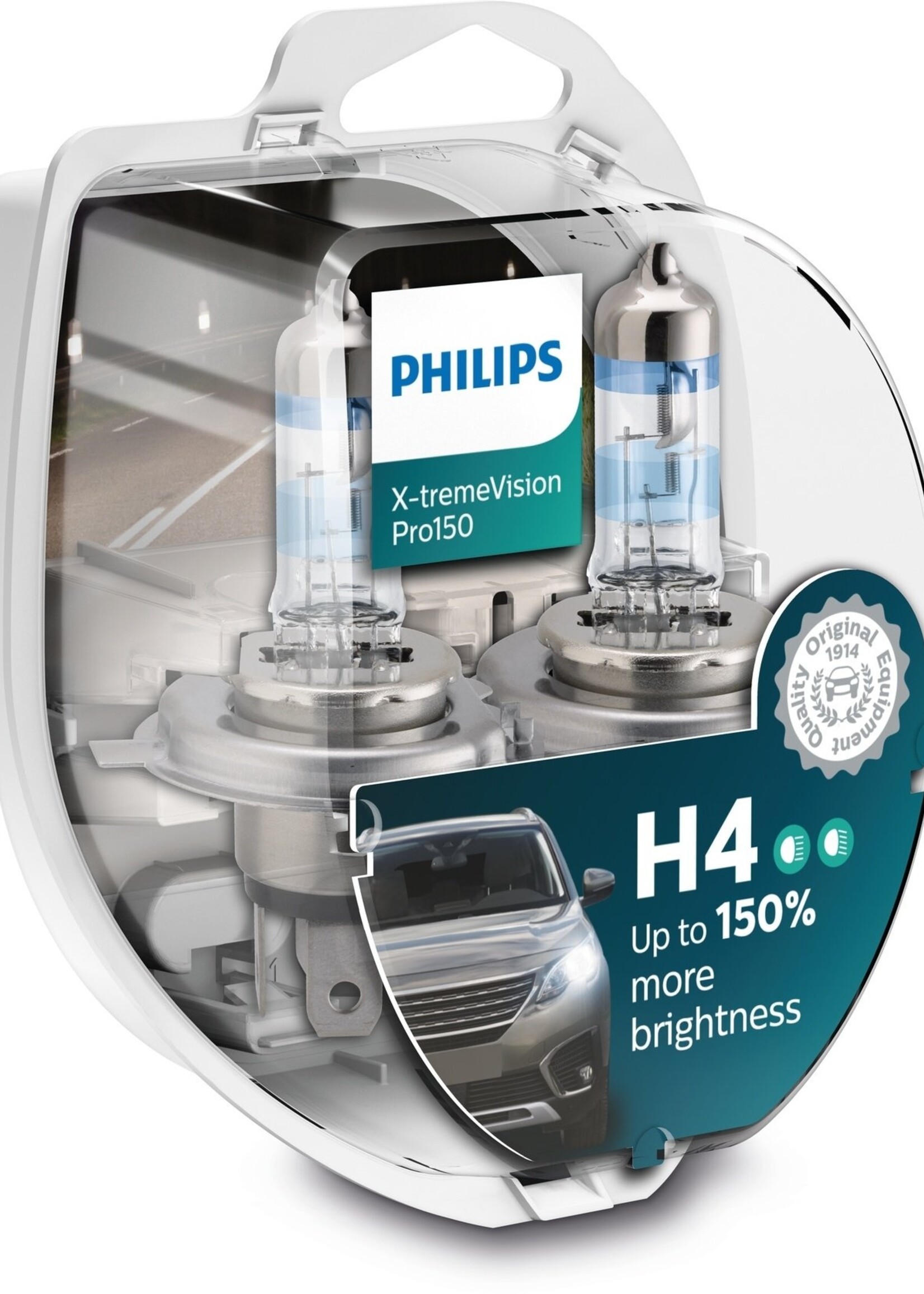 Philips H4 XtremeVision pro150 Duobox