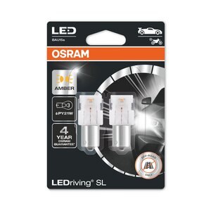 Osram Osram Ledriving PY21W oranje