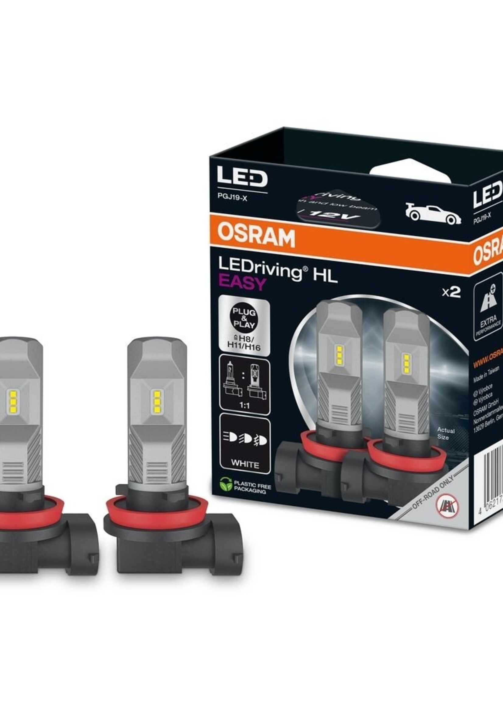Osram Ledriving Mistlamp H8/H11/H16