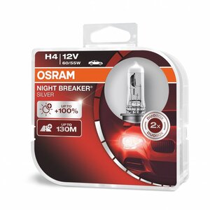 Osram Osram H4 Nightbreaker silver Duo