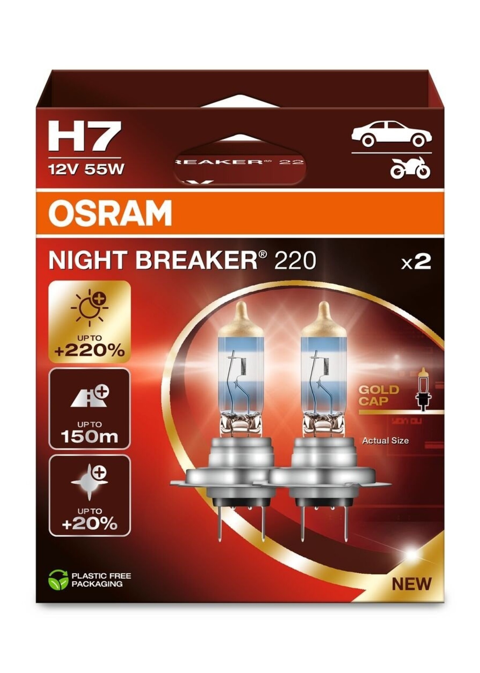 Osram H7 Nightbreaker 220