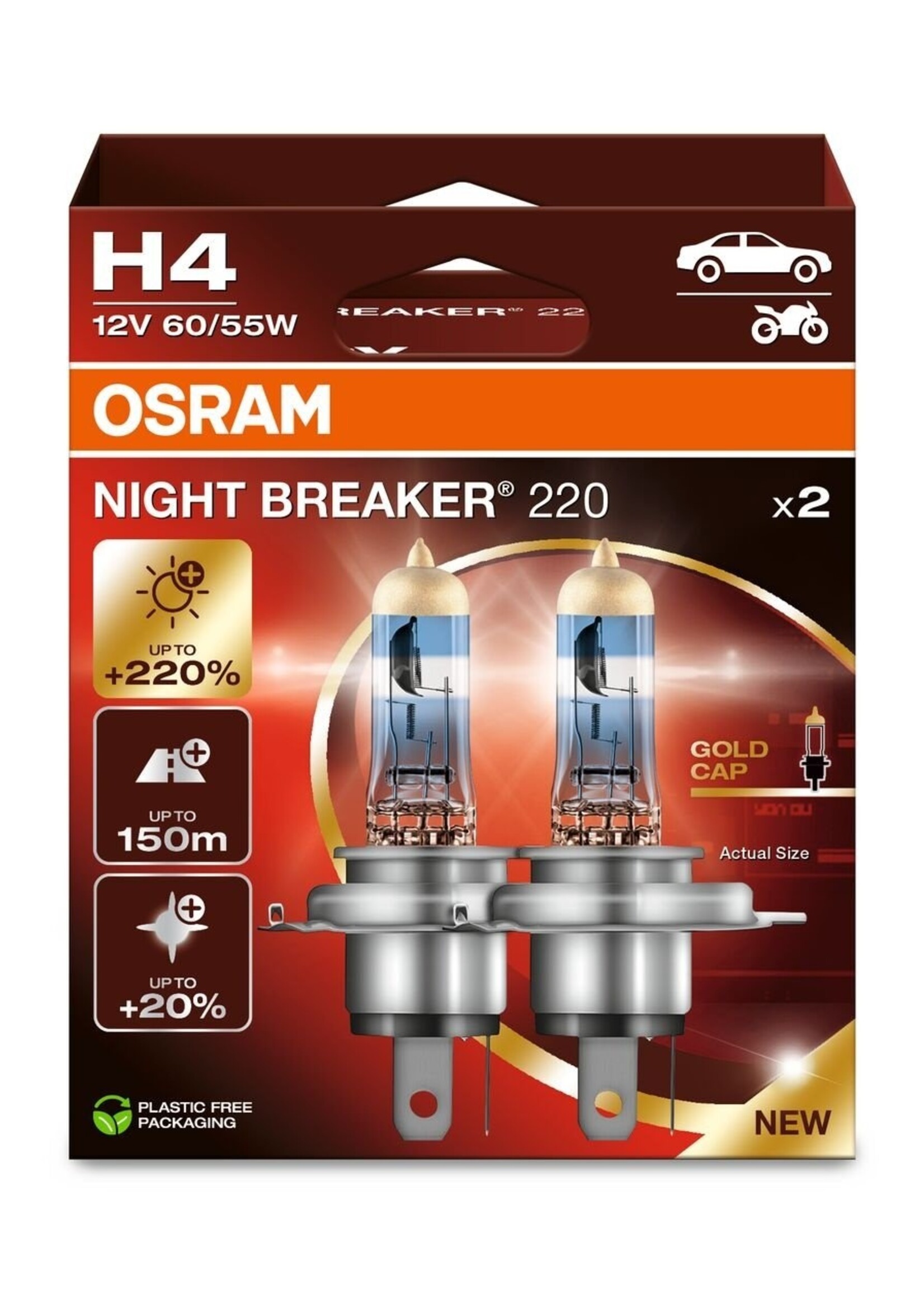 Osram H4 Nightbreaker 220