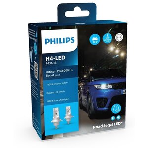 Philips LED H4 U6000 Boost Gen2