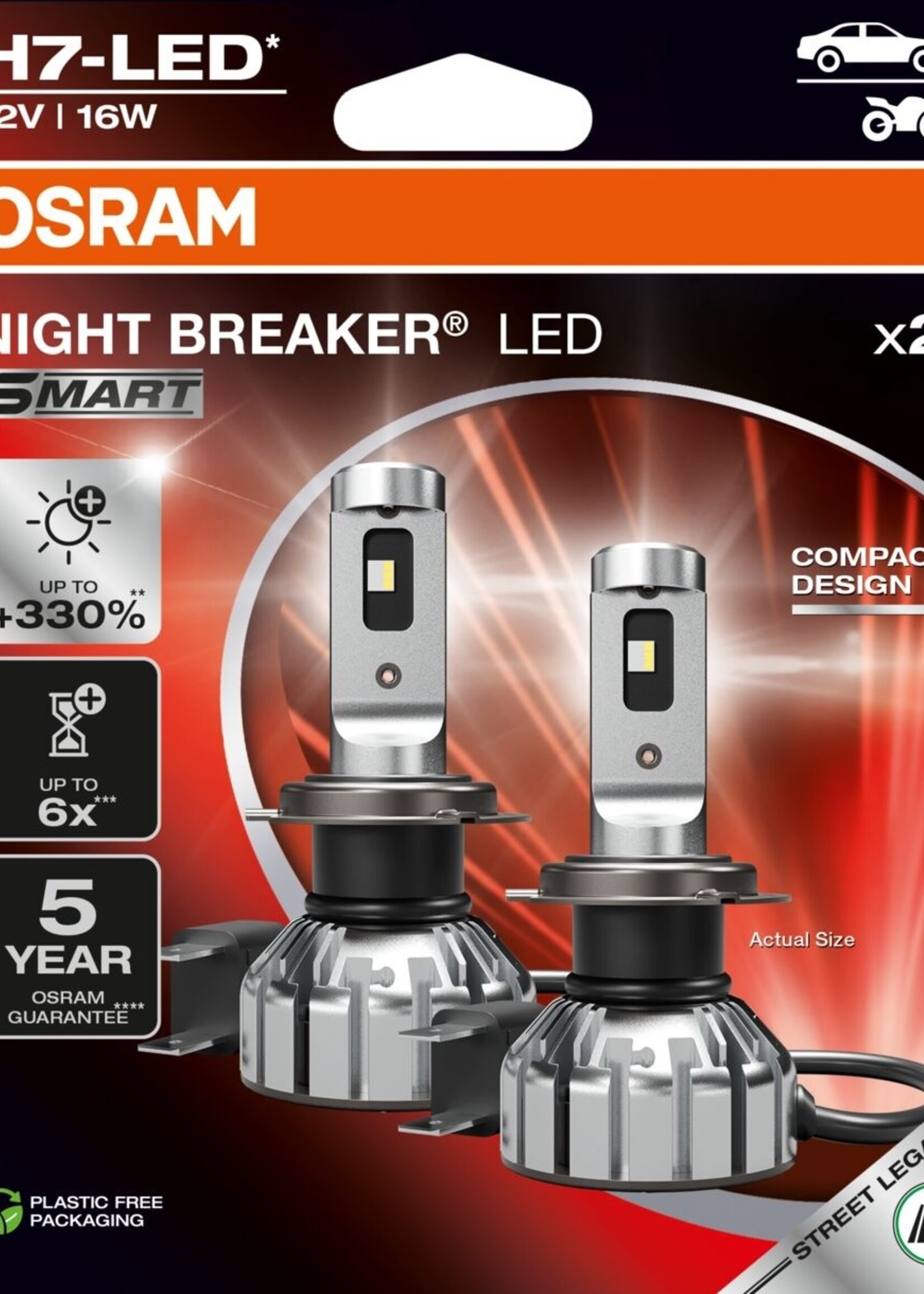 Osram NIGHT BREAKER H7 LED SMART