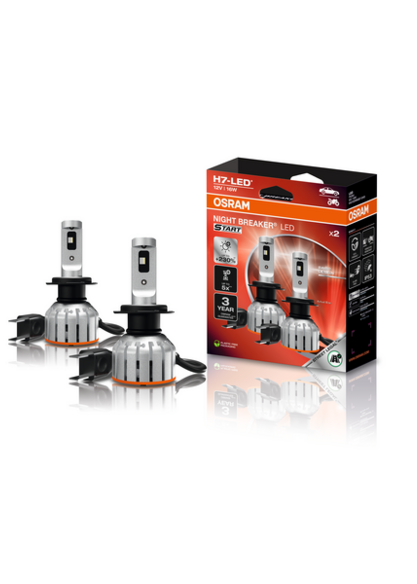 Osram NIGHT BREAKER H7 LED START
