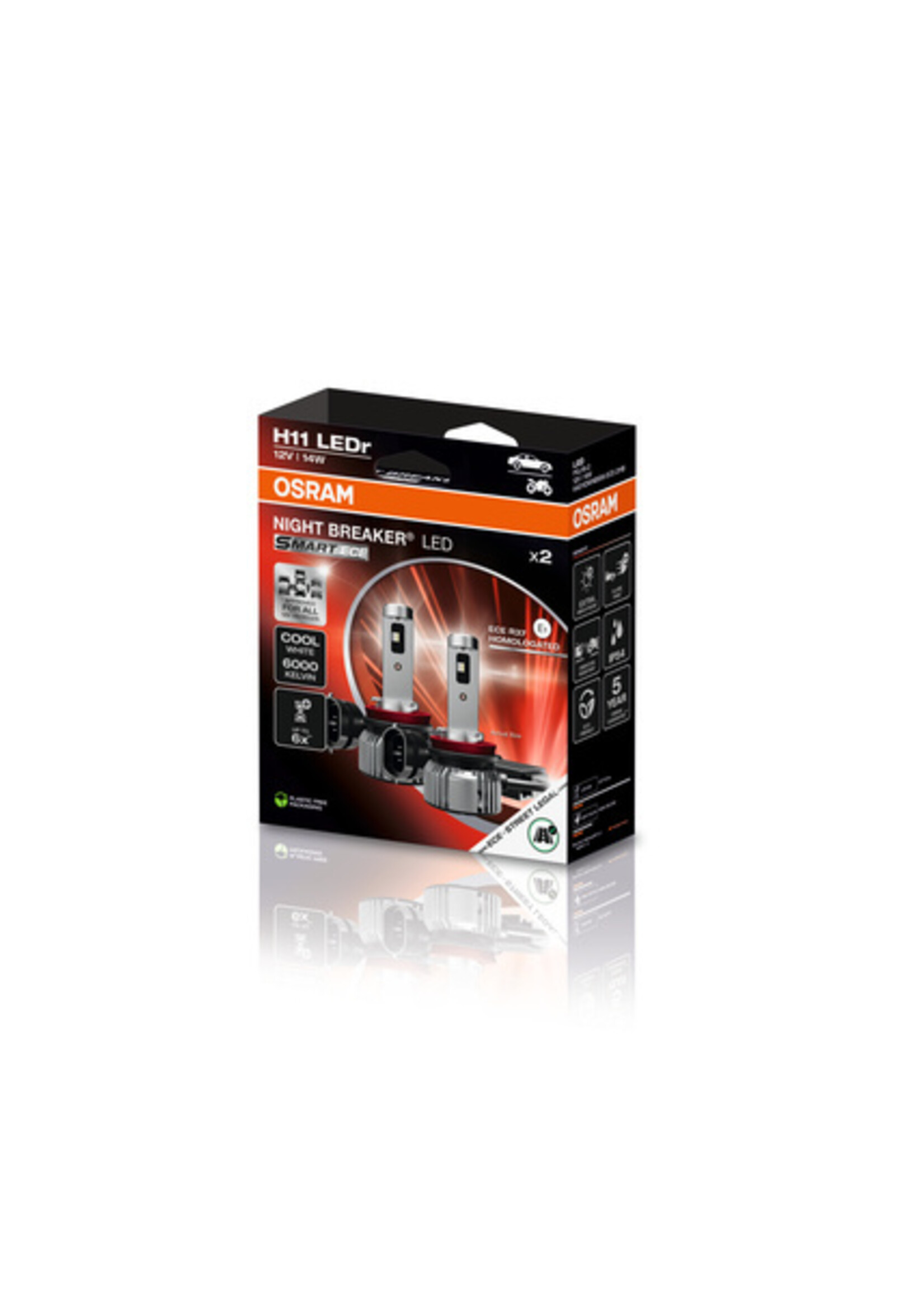 Osram NIGHT BREAKER H11 LED SMART ECE