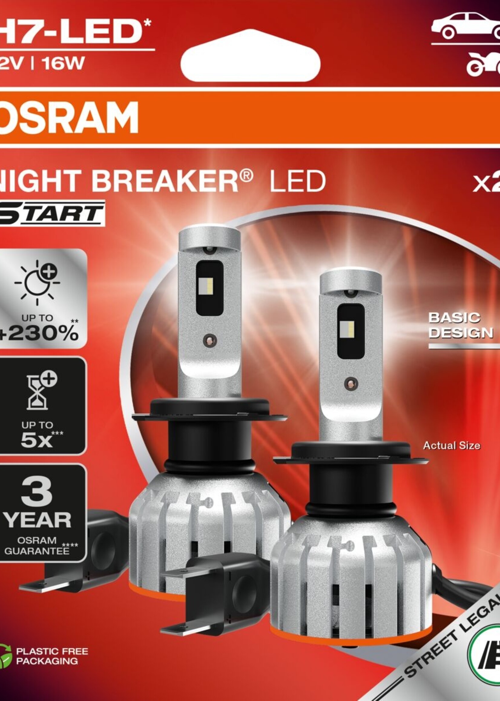 Osram NIGHT BREAKER H7 LED START