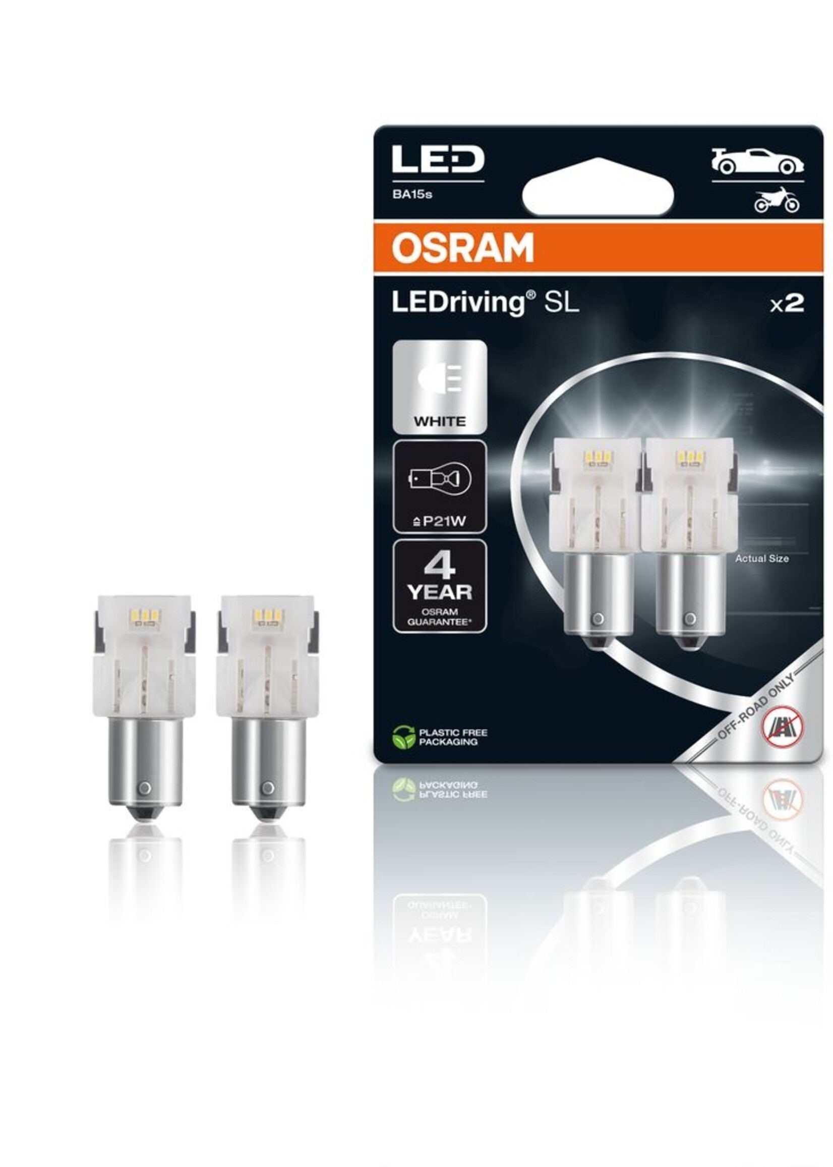 Osram Ledriving P21W 6000k