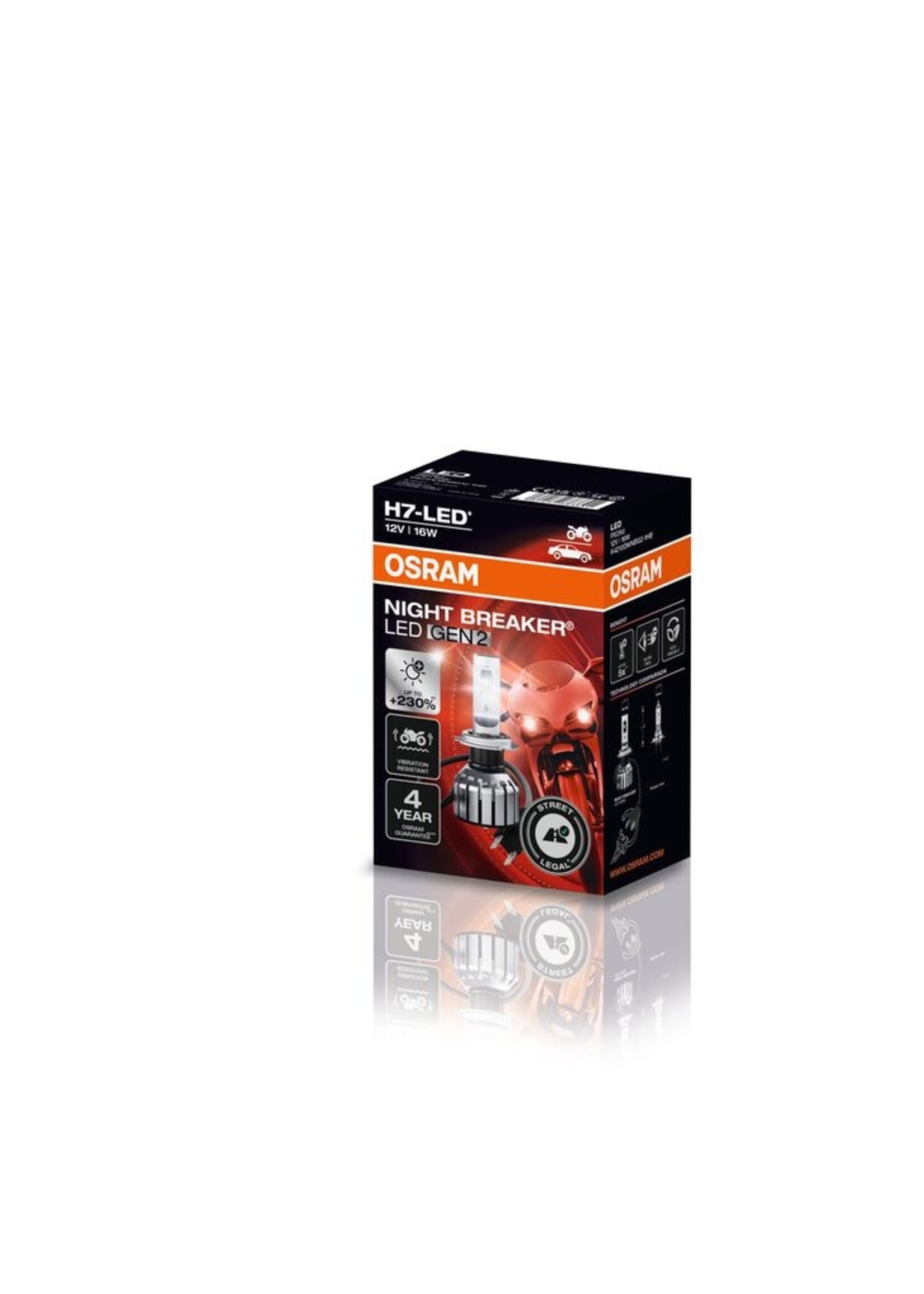 Osram NIGHT BREAKER H7-LED Motor
